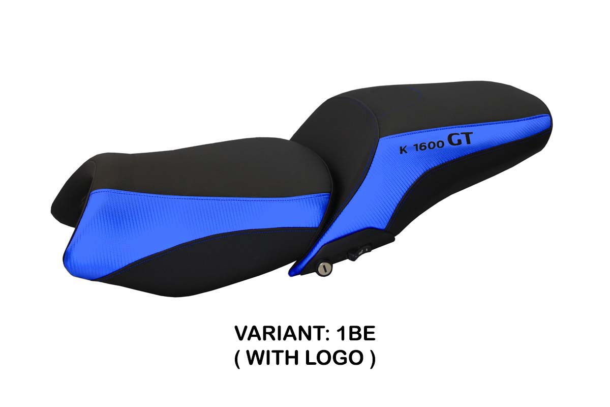 Rivestimento sella TPZ Tropea Color Logo blu BMW K1600GT 2010-2025