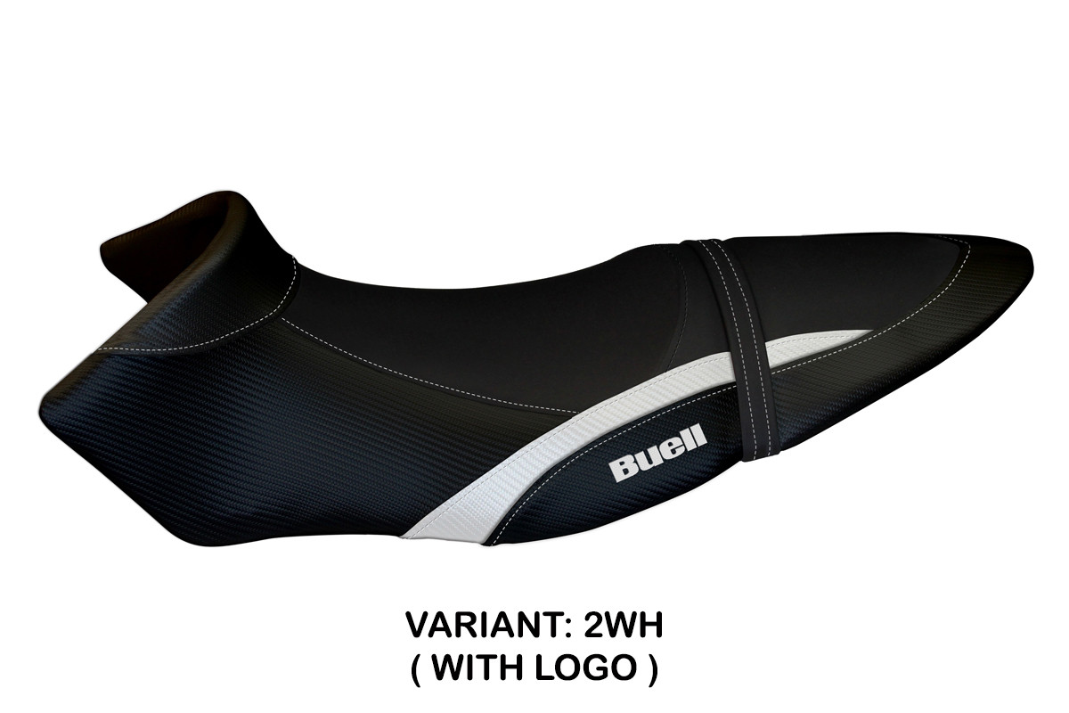 Rivestimento sella TPZ Avignone Logo bianco Buell XB12S/XB12SX 2019-2021