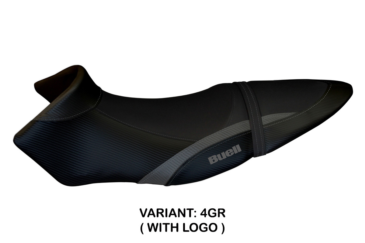 Rivestimento sella TPZ Avignone Logo grigio Buell XB12S/XB12SX 2019-2021