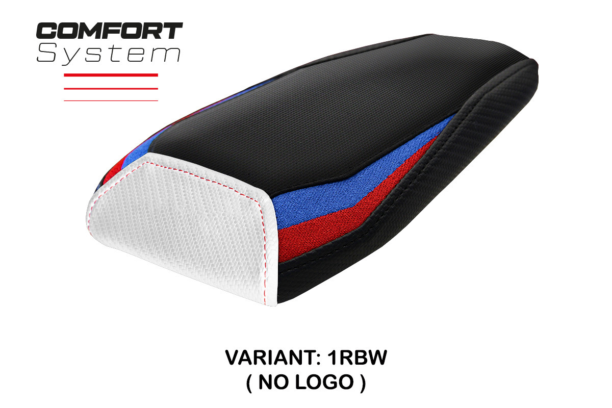 Rivestimento sella TPZ Tayma Comfort rosso-blu-bianco BMW M1000R 2022-2025