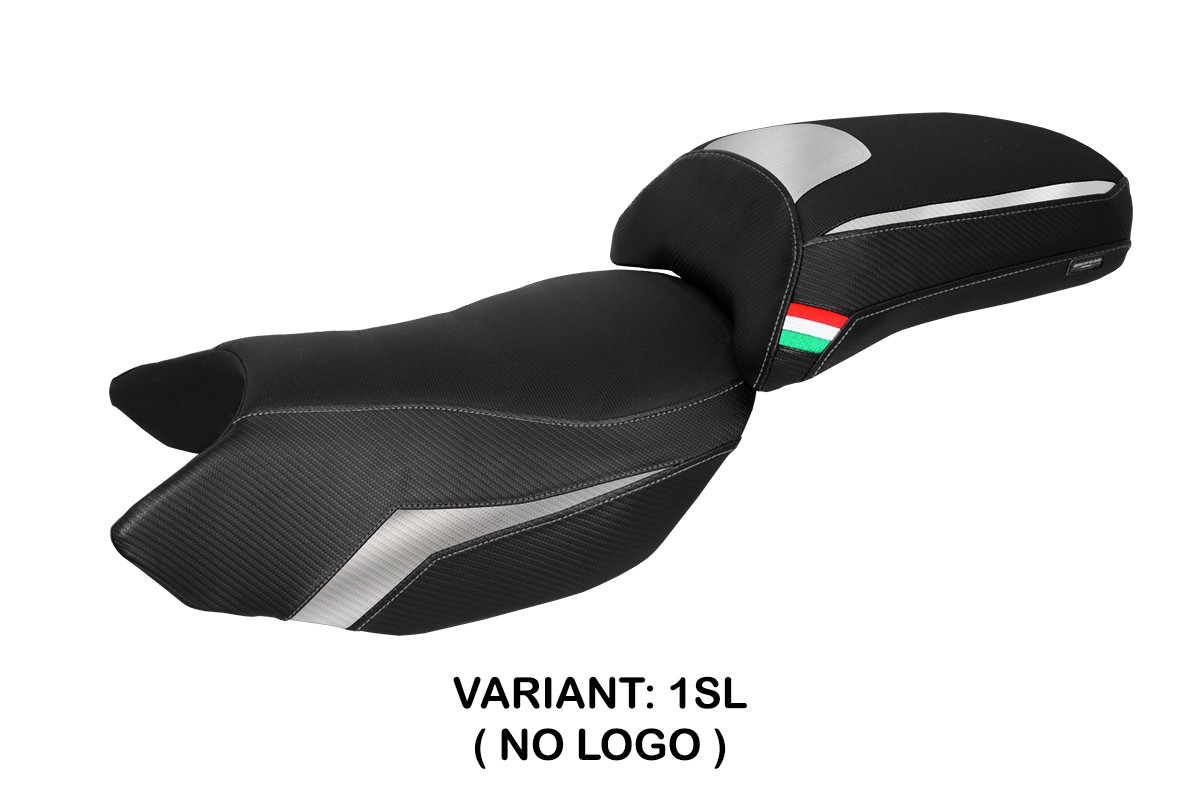 Rivestimento sella TPZ Merida argento Benelli TRK502 2017-2025