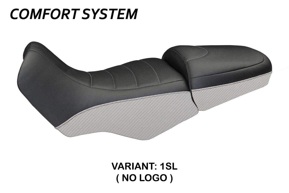 Rivestimento sella TPZ Firenze Carbon Color Comfort argento BMW R1100/1150GS 1994-2003