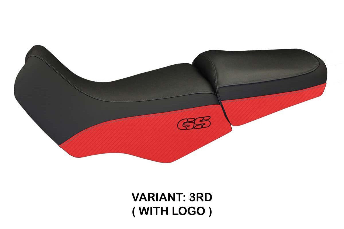 Rivestimento sella TPZ Livorno Carbon Color Logo rosso BMW R1100/1150GS 1994-2003