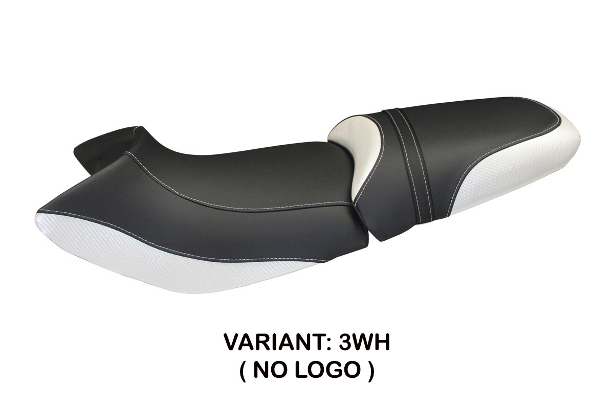 Rivestimento sella TPZ Massimo Carbon Color bianco BMW R1150R 2000-2007