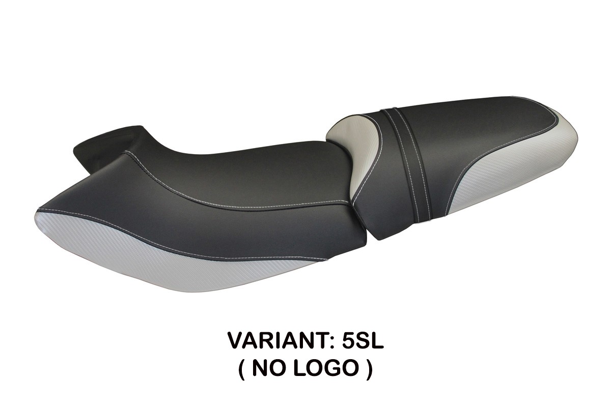 Rivestimento sella TPZ Massimo Carbon Color argento BMW R1150R 2000-2007