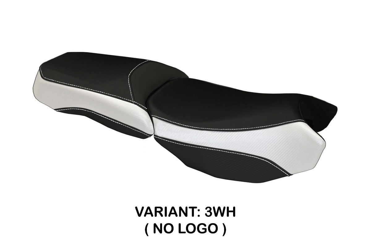 TPZ Bologna Carbon Color white Saddle covering BMW R1200GS Adventure 2013-2018