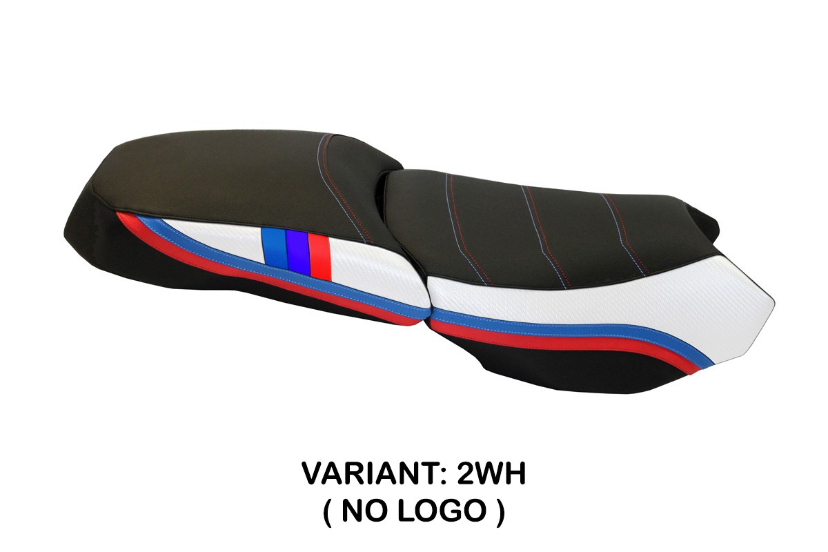 TPZ Exclusive Anniversary white Saddle covering BMW R1200GS Adventure 2013-2018