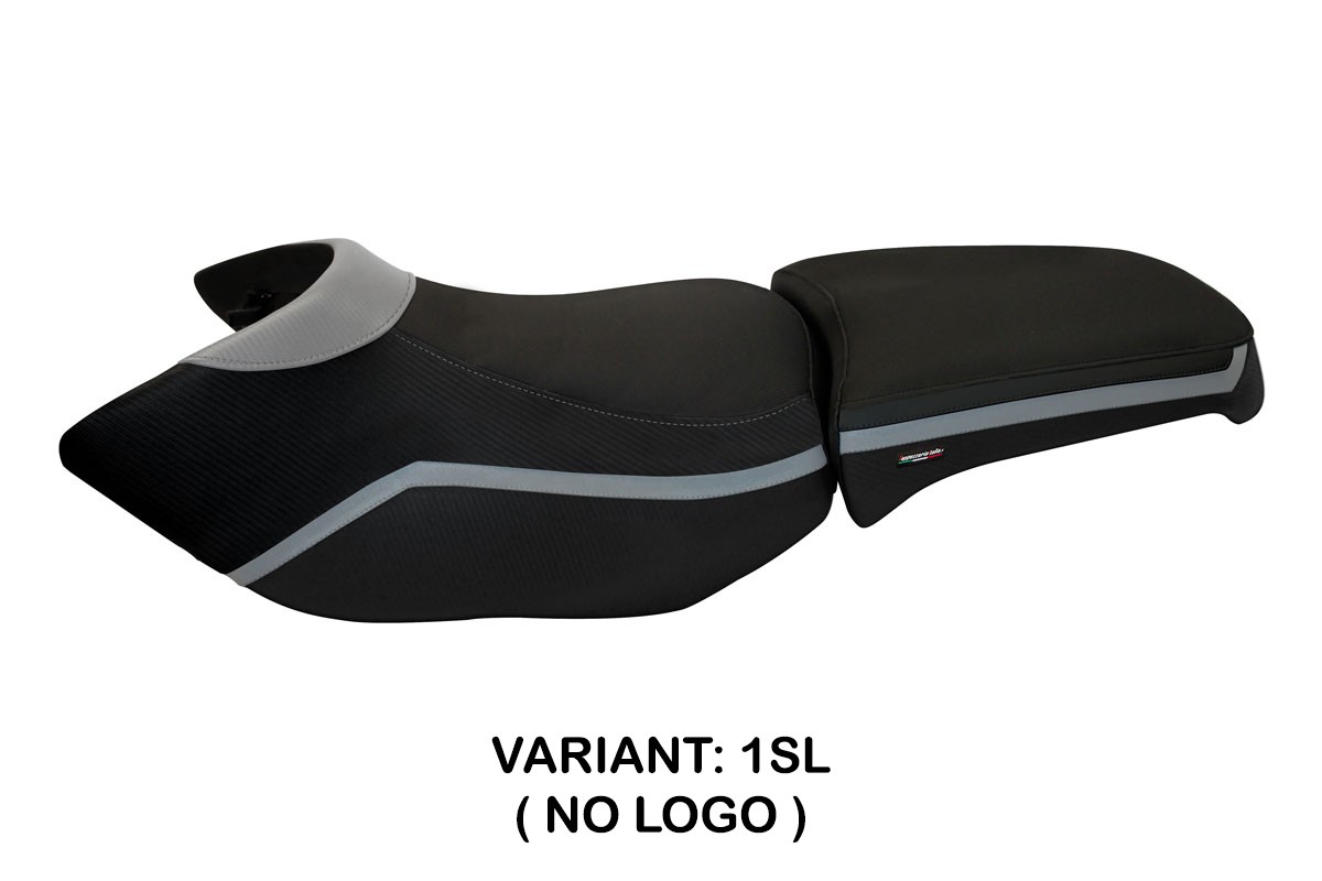 Rivestimento sella TPZ Ionia 4 argento BMW R1200GS Adventure 2006-2012