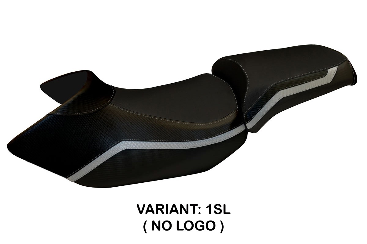 Rivestimento sella TPZ Lione 4 argento BMW R1200GS 2005-2012