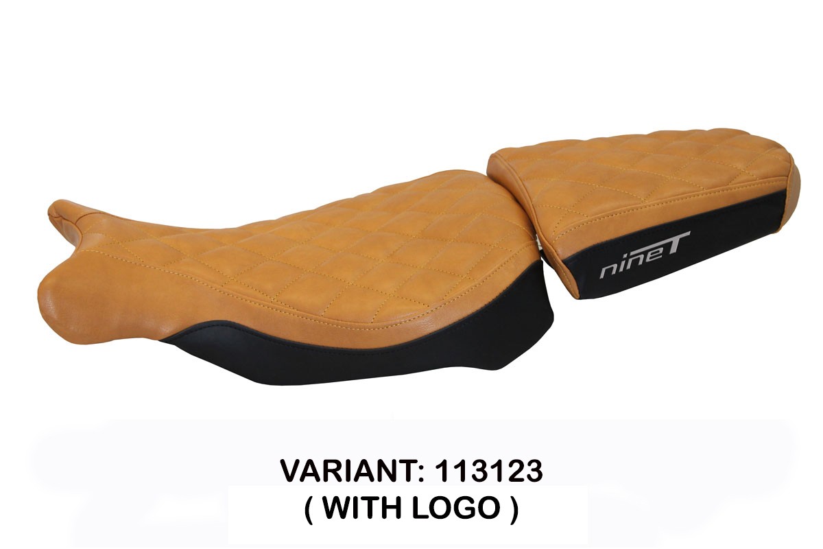 TPZ Arnes camel Saddle covering Logo BMW RnineT 2014-2024