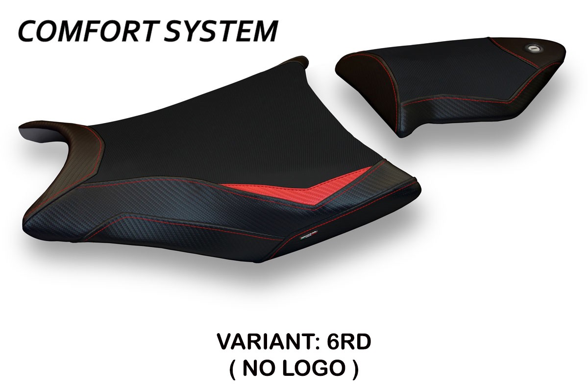 Rivestimento sella TPZ Essen 2 Comfort rosso BMW S1000RR 2009-2011