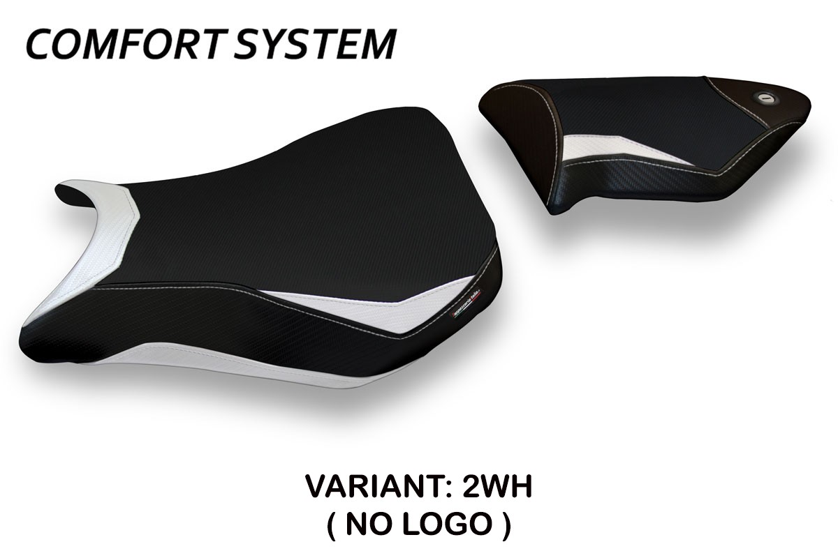 Rivestimento sella TPZ Dacca 2 Comfort bianco BMW S1000RR 2012-2014