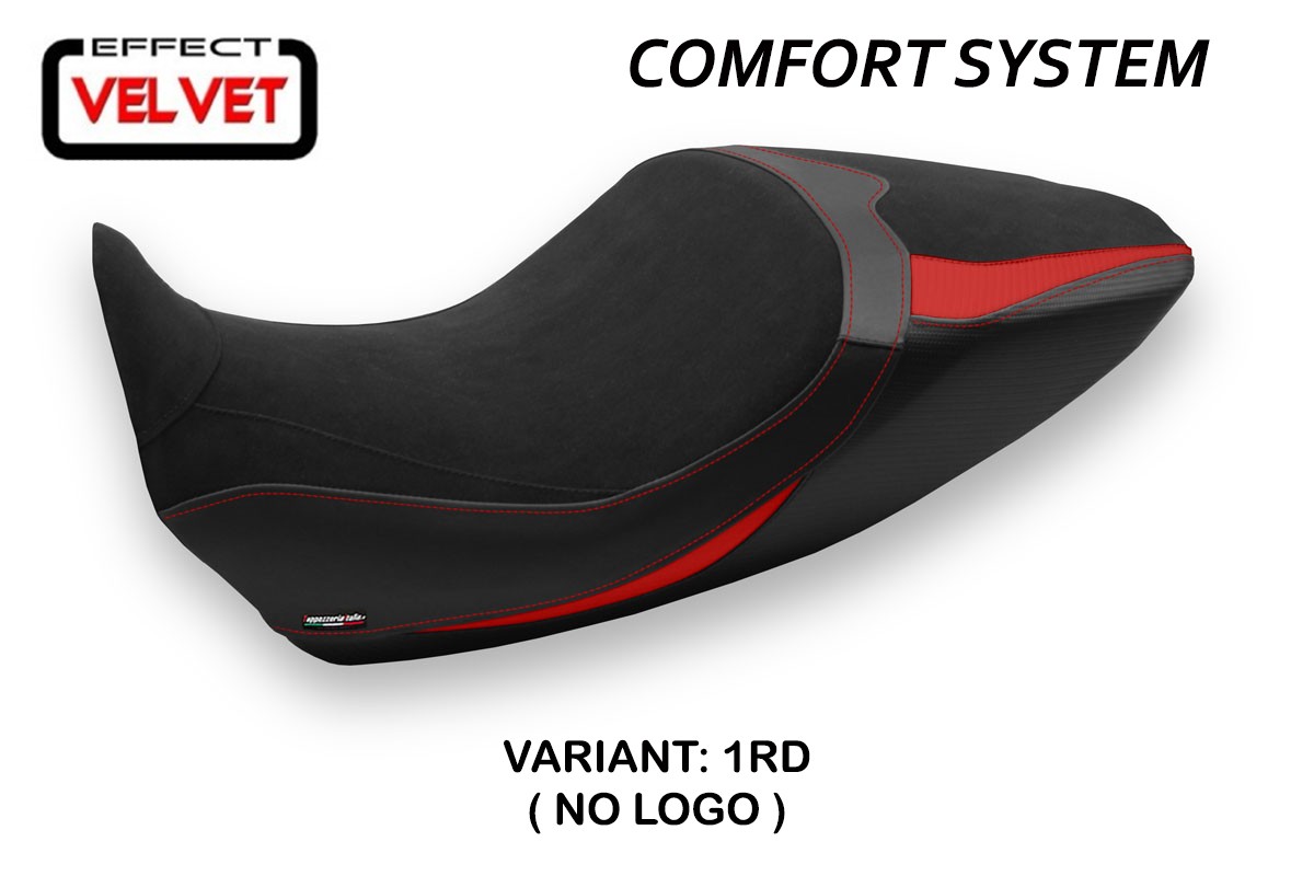 Rivestimento sella TPZ Saranda 1 Velvet Comfort rosso Ducati Diavel 1260 2019-2022