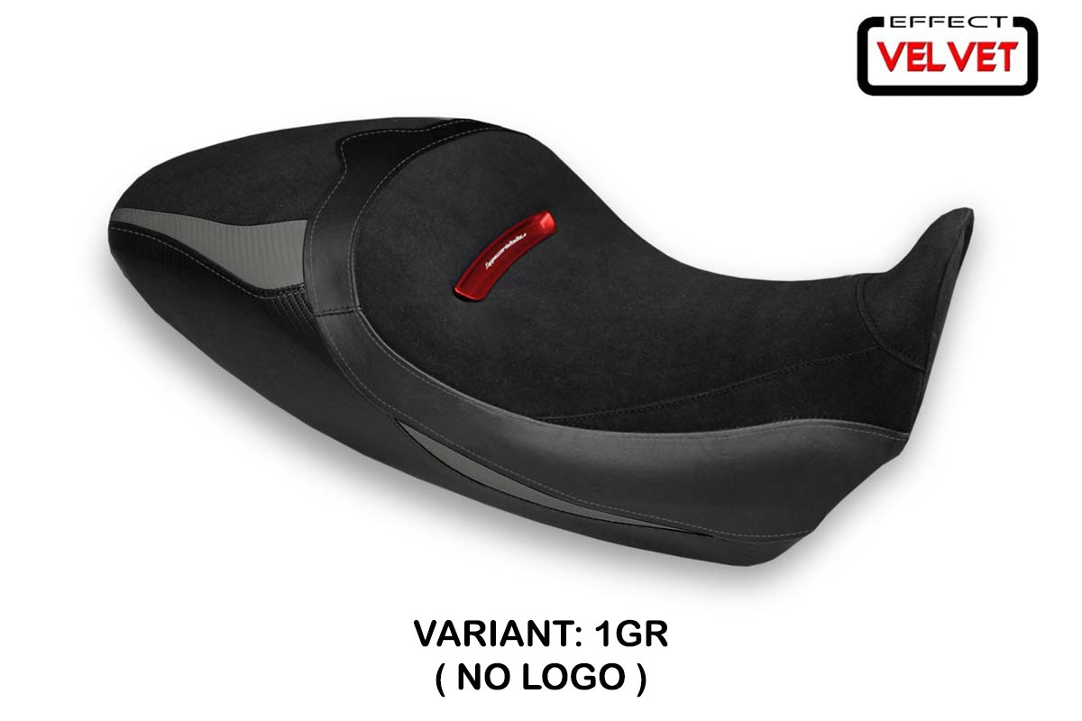 TPZ Braila 1 Velvet grey Saddle covering Ducati Diavel 1260S 2019-2022