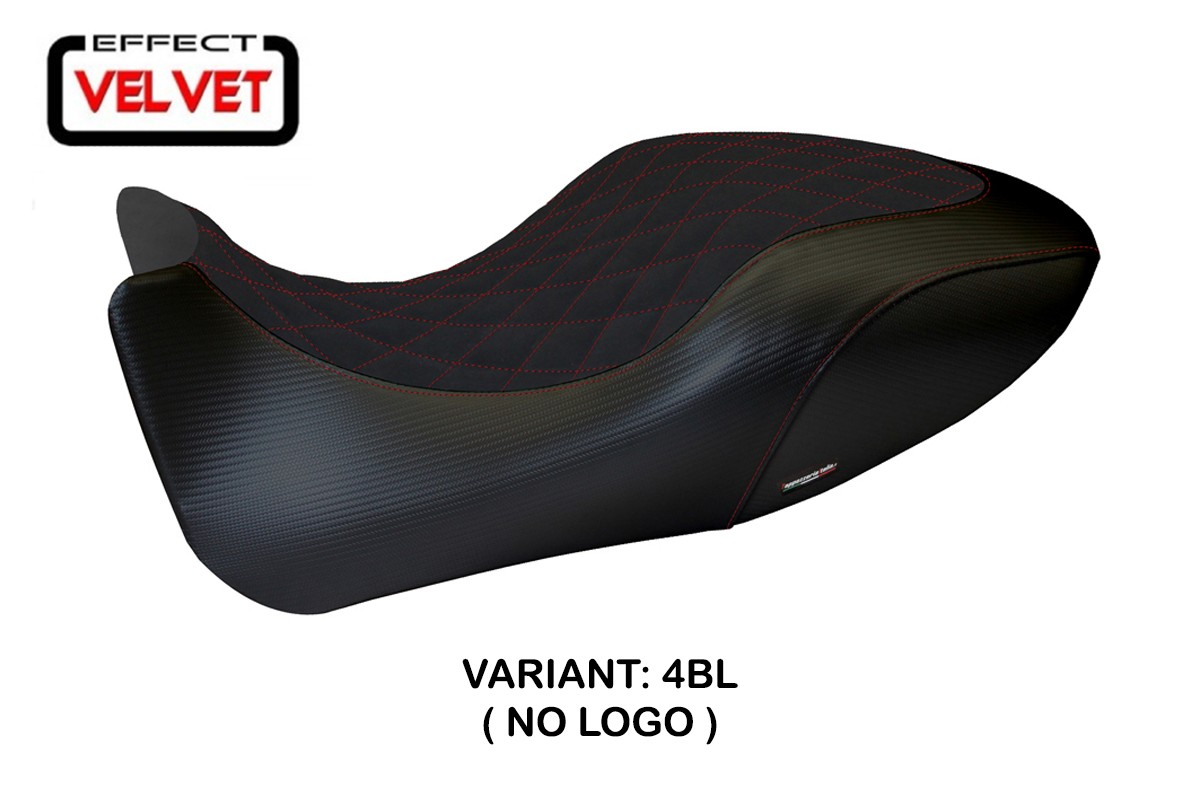 Rivestimento sella TPZ Viano 1 Velvet nero Ducati Diavel 2011-2013