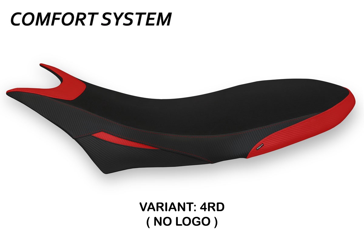Rivestimento sella TPZ Orlando 1 Comfort rosso Ducati Hypermotard 950 2019-2025