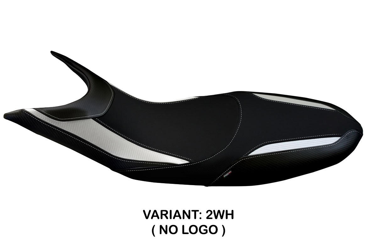 Rivestimento sella TPZ Scicli 1 bianco Ducati Hypermotard 821/939 2013-2018