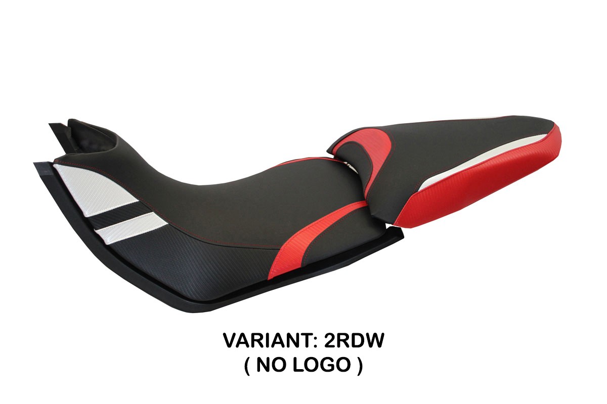 Rivestimento sella TPZ Peppe 15 rosso-bianco Ducati Multistrada 1200/1260 2015-2020