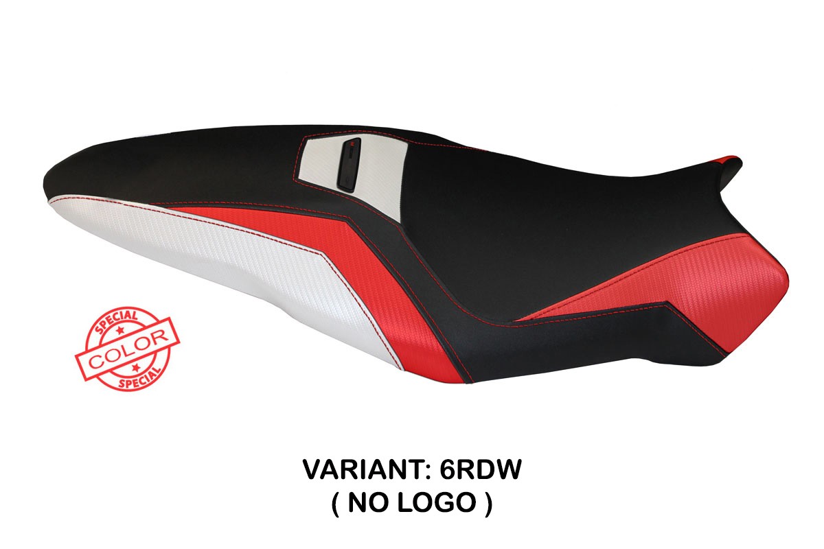 Rivestimento sella TPZ Toledo Special rosso-bianco Ducati Monster 1200R 2016-2019