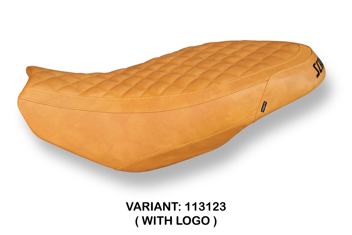 Rivestimento sella TPZ Vintage Logo cammello Ducati Scrambler 400/800/1100 2015-2024