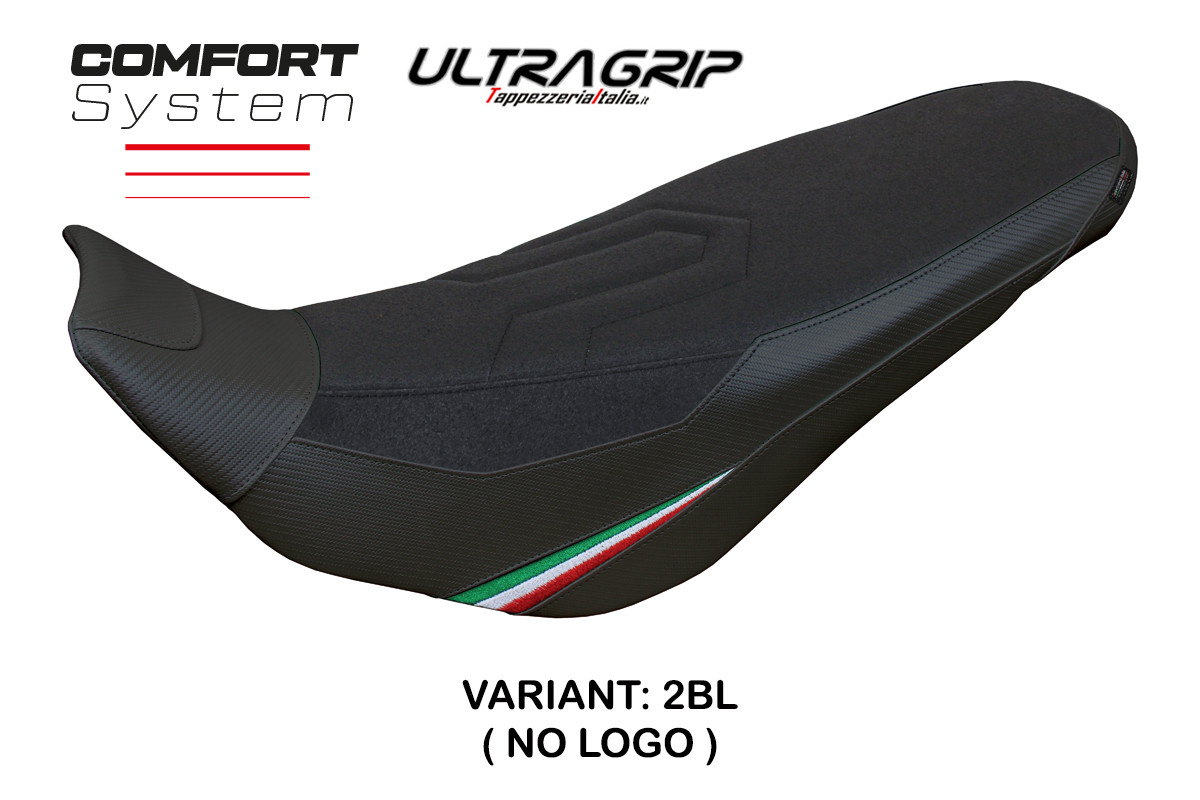 TPZ Keren Comfort Ultragrip black Saddle covering Ducati DesertX 2022-2025