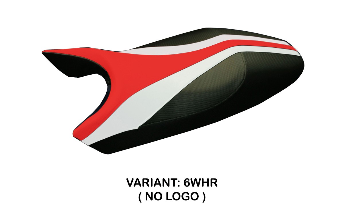 Rivestimento sella TPZ Freccia bianco-rosso Ducati Monster 1994-2007