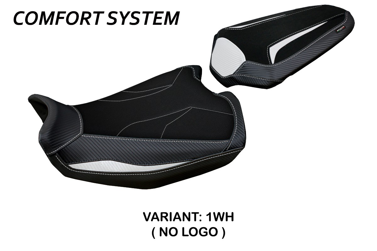 Rivestimento sella TPZ Linosa Comfort bianco Ducati Monster 937-950 2021-2025