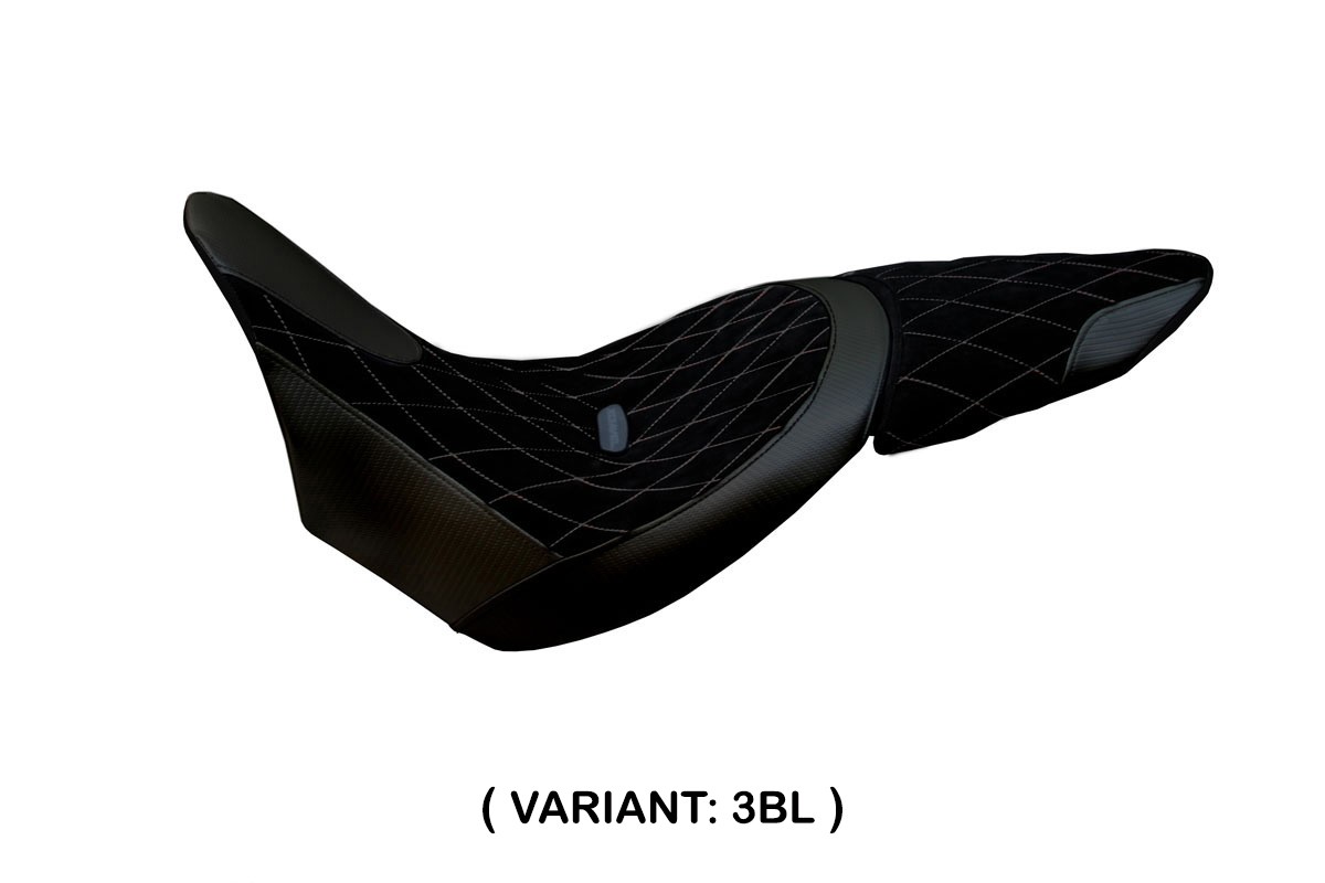 Rivestimento sella TPZ Ferrara Logo nero Ducati Xdiavel 2016-2024