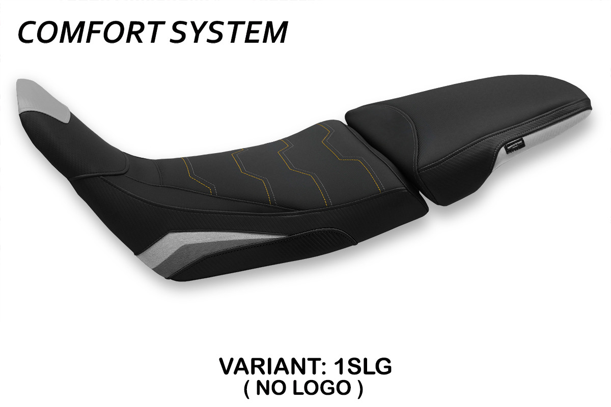 TPZ Gorgiani Comfort Silver-gold Saddle covering Honda Africa Twin 1100 Adventure Sport 2020-2025