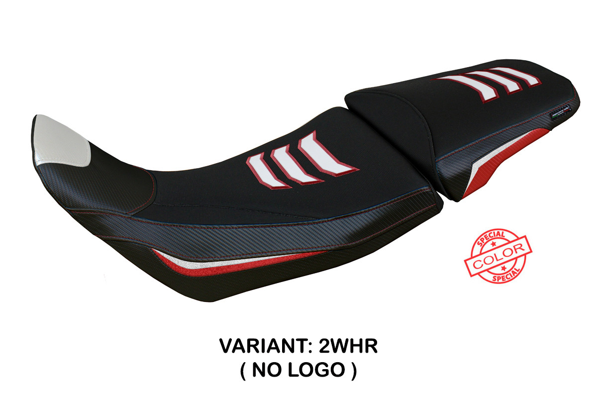 TPZ Amber Special white-red Saddle covering Honda Africa Twin 1100 Adventure Sport 2020-2025