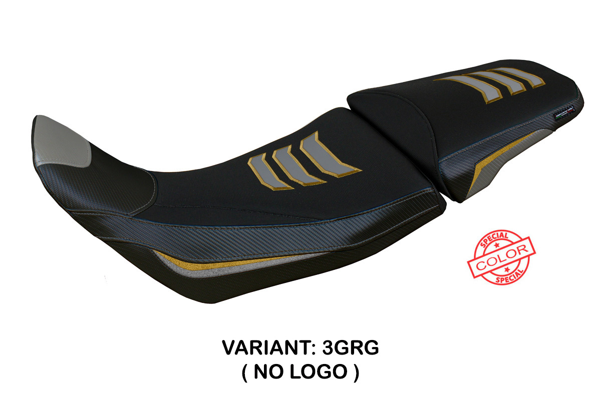 TPZ Amber Special grey-gold Saddle covering Honda Africa Twin 1100 Adventure Sport 2020-2025