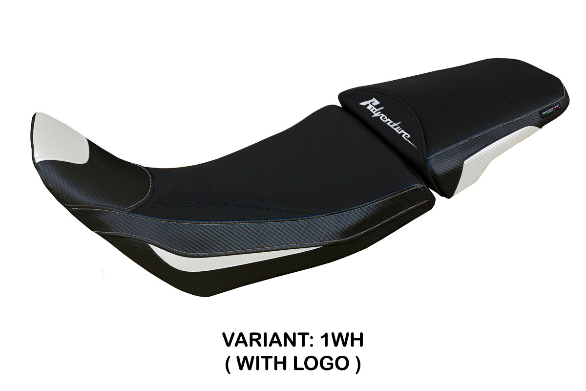 Rivestimento sella TPZ Deline Logo bianco Honda Africa Twin 1100 2020-2025