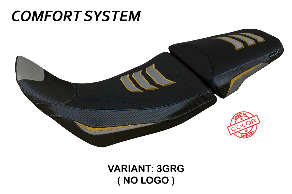 Rivestimento sella TPZ Deline Comfort Special grigio-oro Honda Africa Twin 1100 2020-2025
