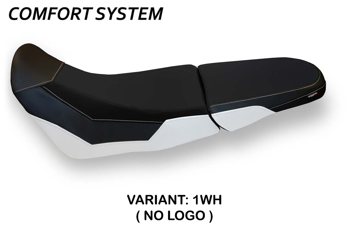 TPZ Gand 3 Comfort white Saddle covering Honda Africa Twin 1000 Adventure 2018-2019