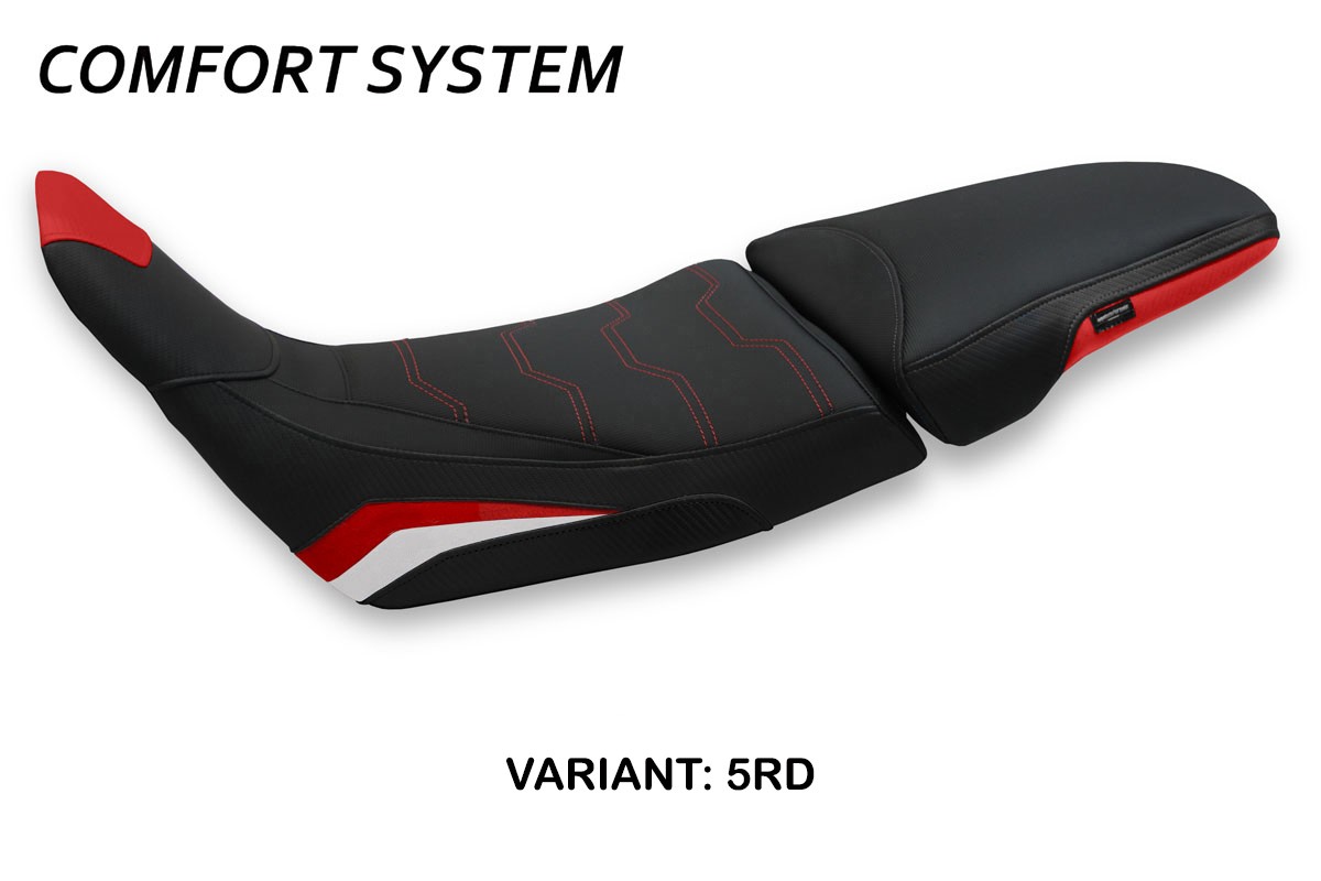 Rivestimento sella TPZ Vinh Comfort Logo rosso Honda Africa Twin 1100 2020-2025
