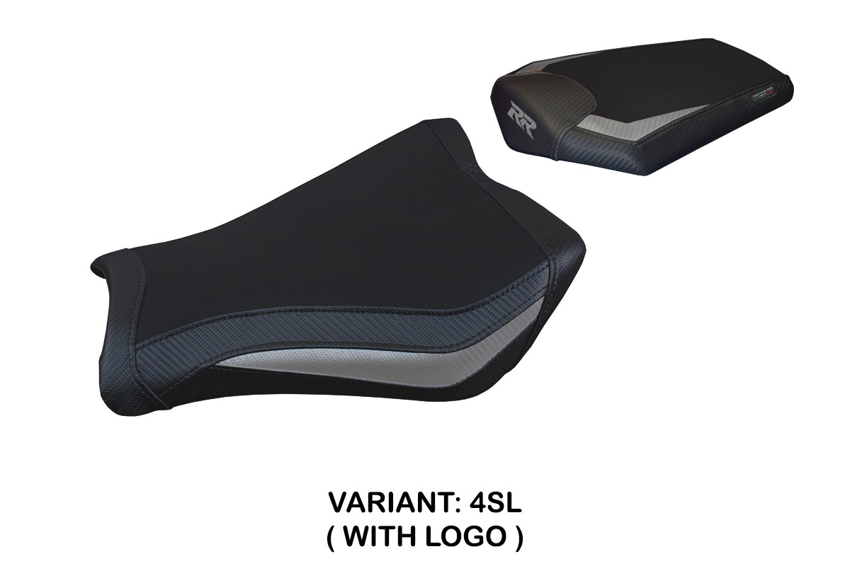 Rivestimento sella TPZ Janela Logo argento Honda CBR1000RR 2012-2016