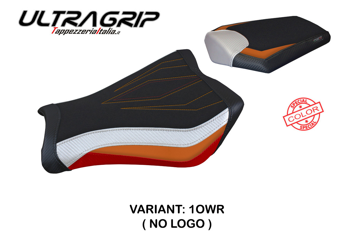 Rivestimento sella TPZ Janela Ultragrip arancio-bianco-rosso Honda CBR1000RR 2012-2016
