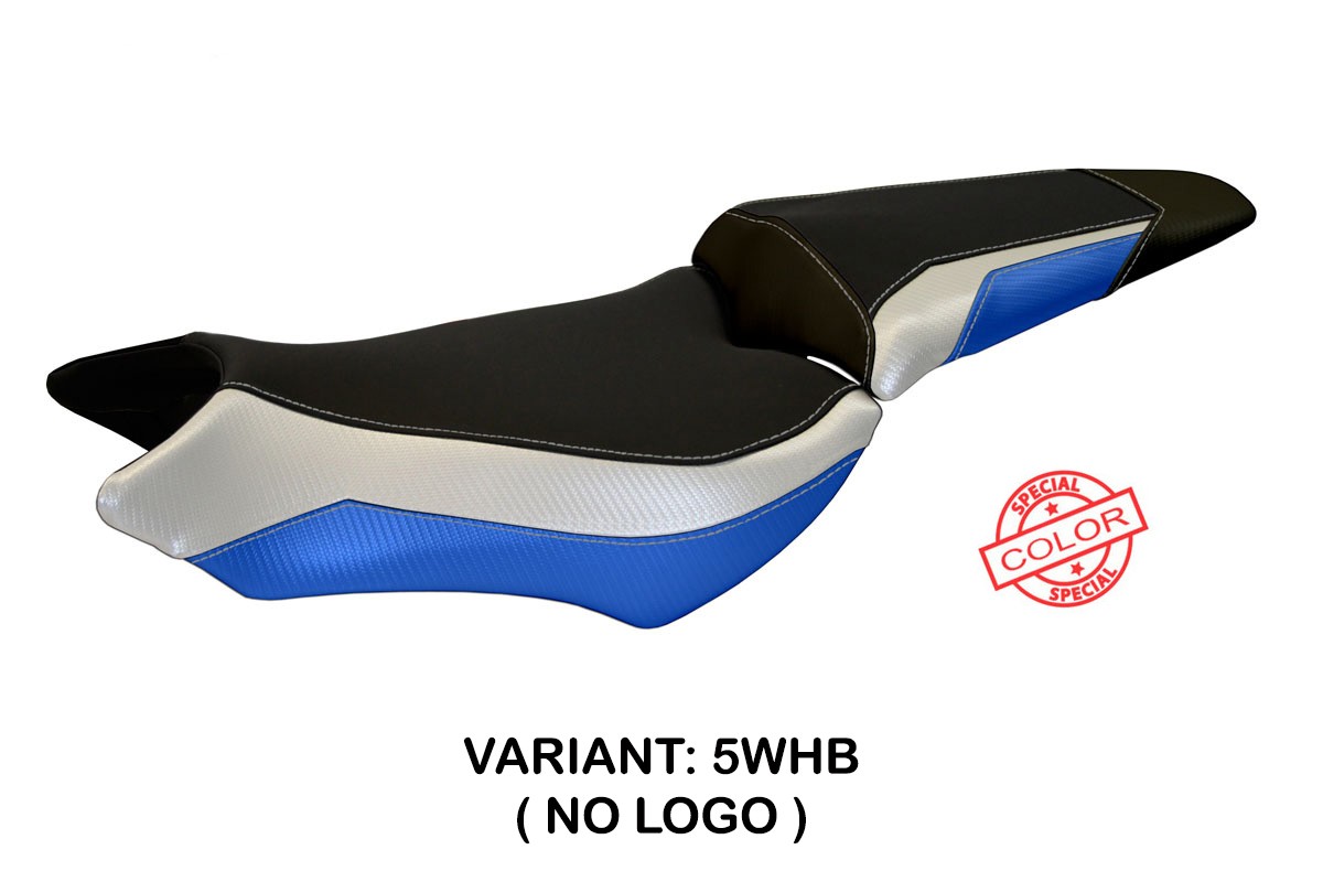 TPZ Ponza white-blue Saddle covering Honda CB1000R 2008-2017