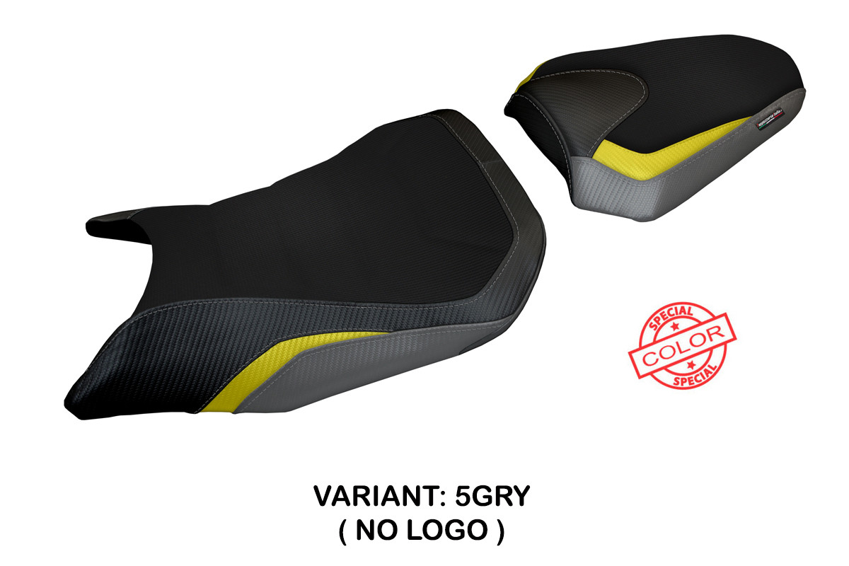 Rivestimento sella TPZ Toyama Special grigio-giallo Honda CB750 Hornet 2023-2025