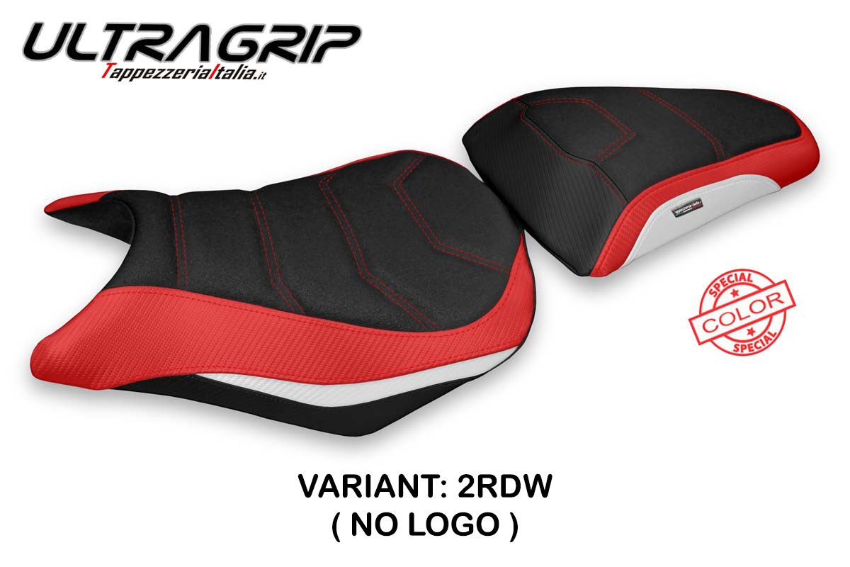 Rivestimento sella TPZ Olvan Ultragrip Special rosso-bianco Honda CBR500R 2012-2016