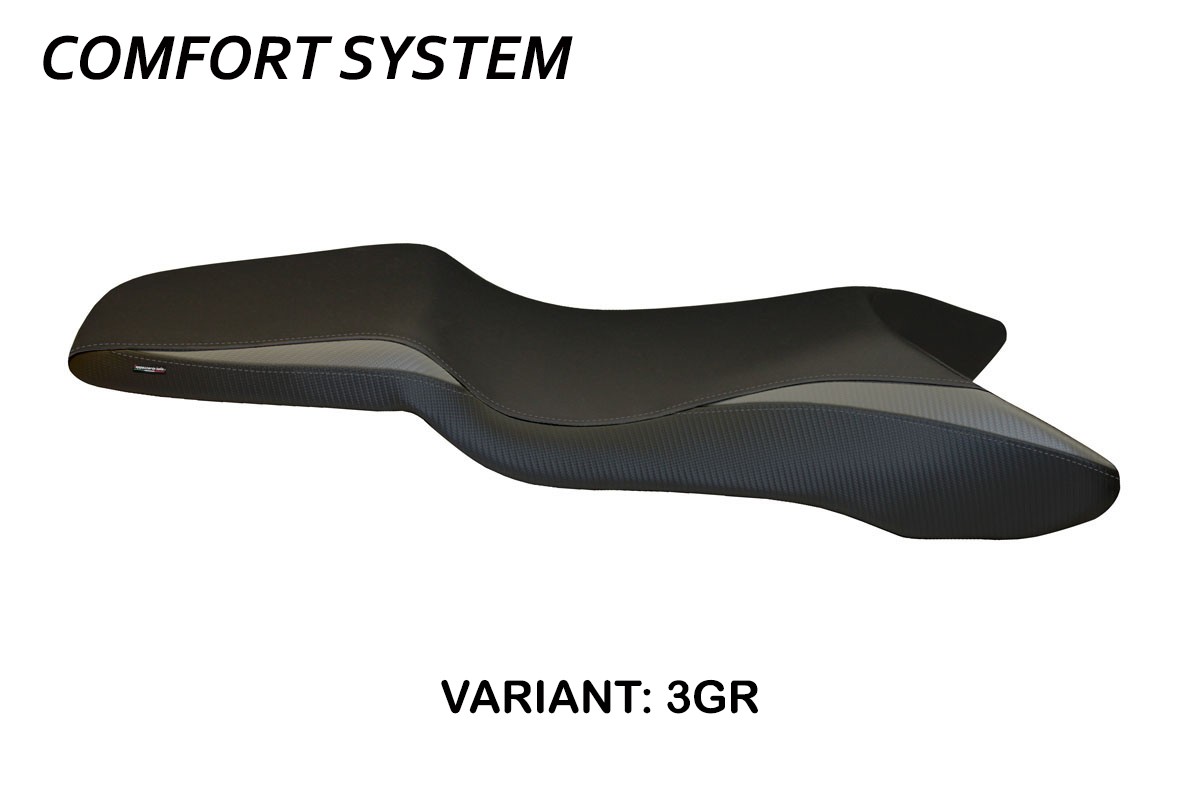 Rivestimento sella TPZ Edimburgo Comfort grigio Honda CBR600F 1999-2006