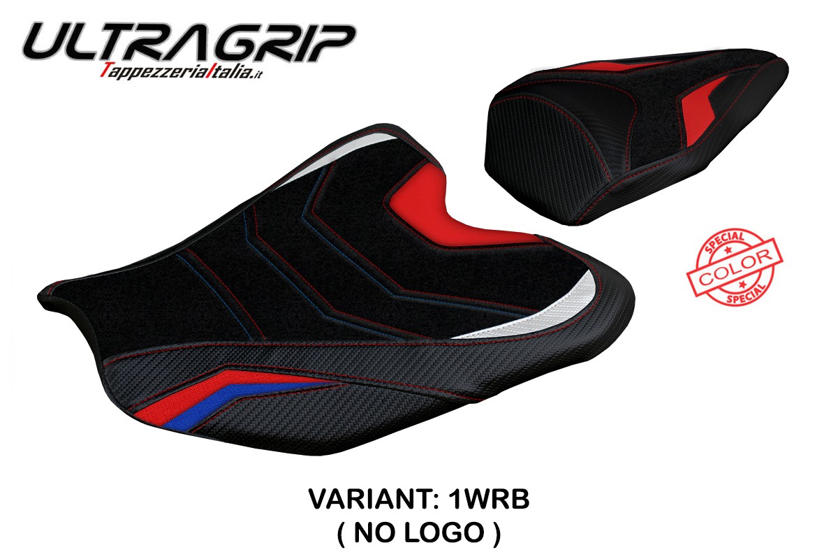 TPZ Etna Ultragrip Special white-red-blue Saddle covering Honda CBR1000RR-R 2020-2025