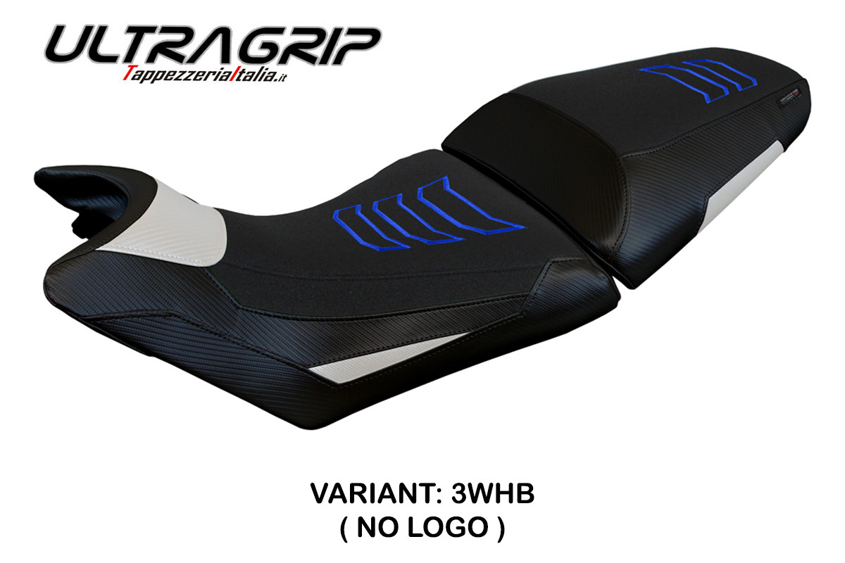 Rivestimento sella TPZ Norvik Ultragrip bianco-blu Husqvarna Norden 901 2022-2025