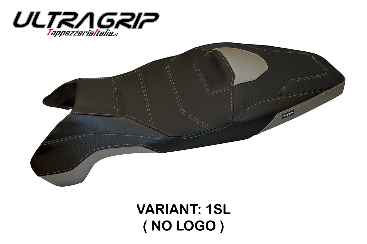Rivestimento sella TPZ Ivern 2 Ultragrip argento Honda XADV 750 2017-2020