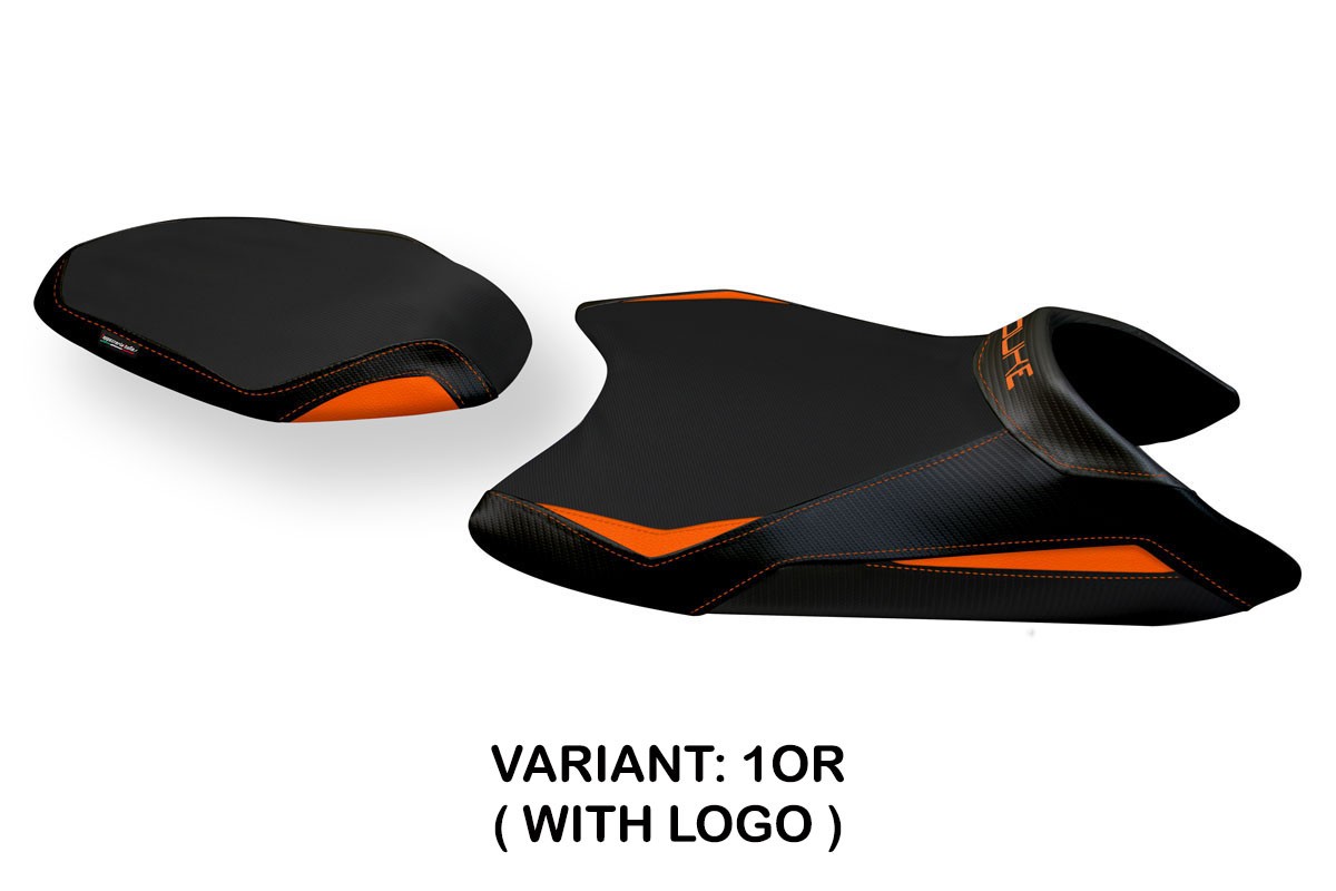 Rivestimento sella TPZ Gahan Logo arancio KTM Duke 890 2021-2024