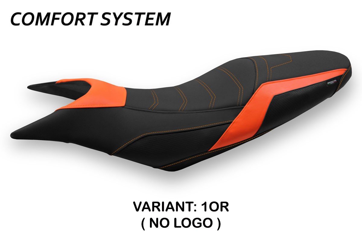 Rivestimento sella TPZ Pompei Comfort arancio KTM 990 Supermoto T 2009-2016