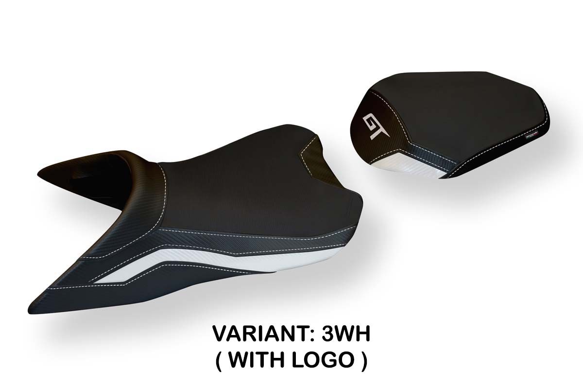 Rivestimento sella TPZ Oban 1 Logo bianco KTM SuperDuke 1290GT 2019-2025