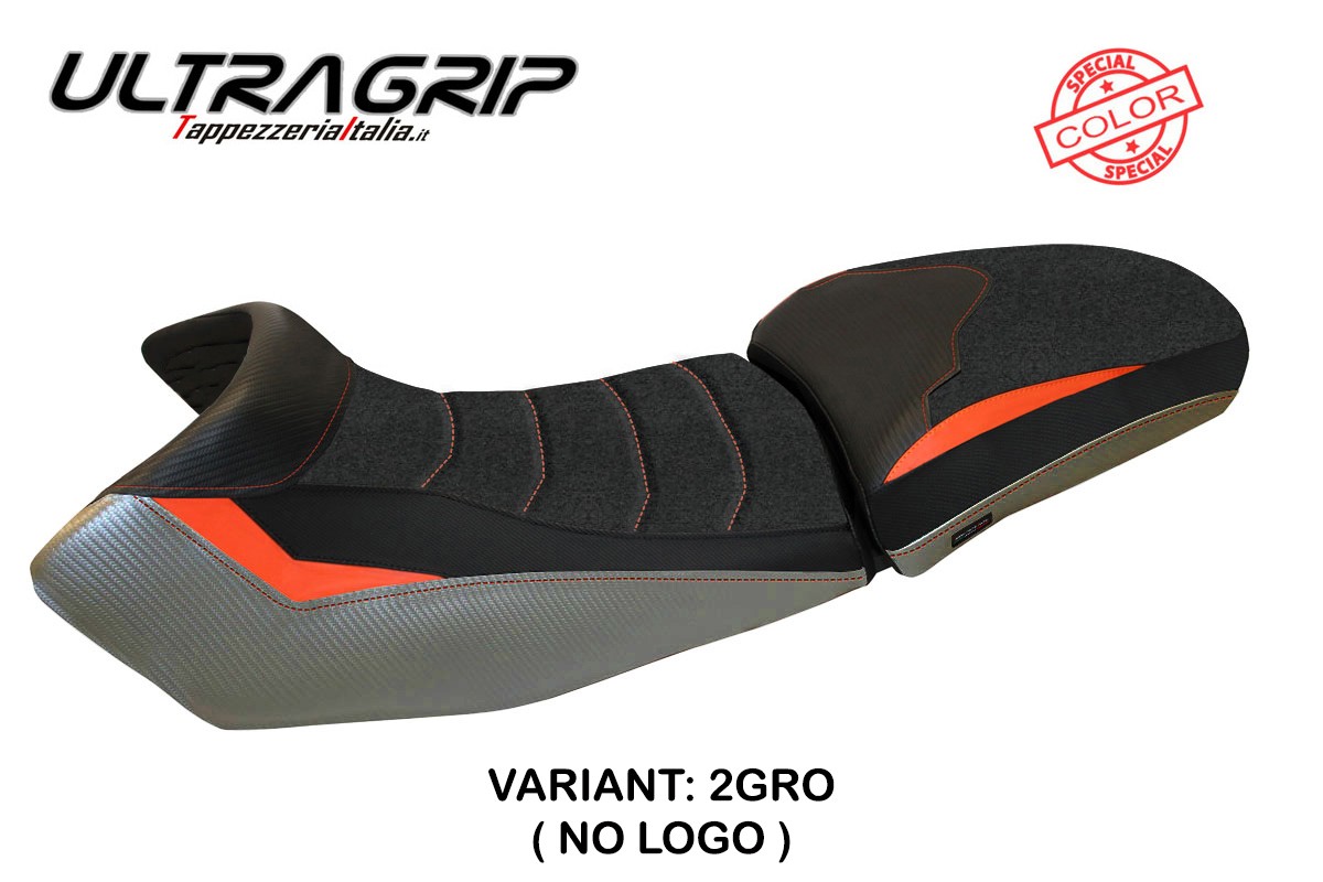 TPZ Fasano Ultragrip Special grey-orange Saddle covering KTM 1190 Adventure 2013-2016