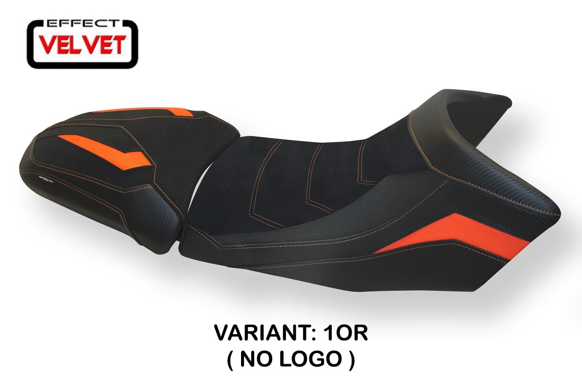 Rivestimento sella TPZ Gaeta Velvet arancio KTM Super Adventure 1290S/T 2015-2020