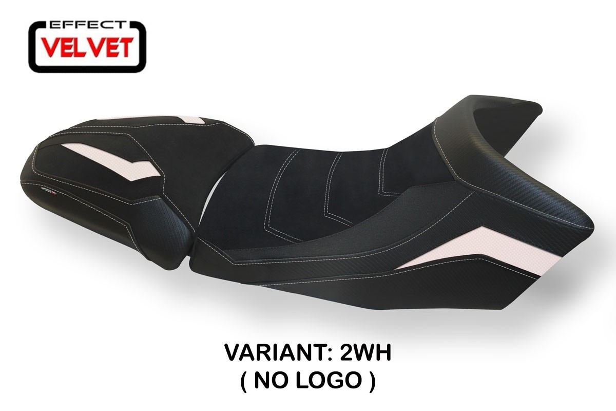 Rivestimento sella TPZ Gaeta Velvet bianco KTM Super Adventure 1290S/T 2015-2020